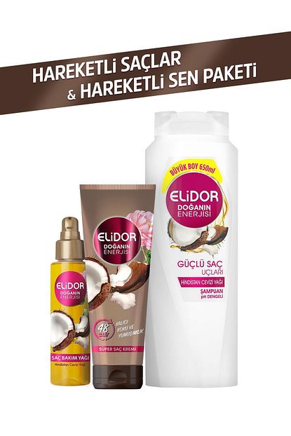 elidor hareketli saclar hareketli sen sac bakim paketi fiyati yorumlari trendyol