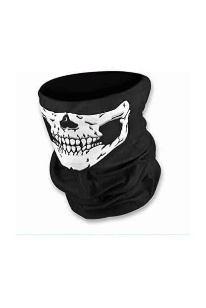Sermet Sus Dunyasi Buff Kuru Kafa Iskelet Maske Motorcu Kar Maskesi Boyunluk Maske Baf Agizlik Balaklava Yuz Boyun Trendyol
