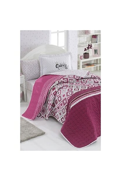 Clasy Little Qeen V2 Pembe Kapitone Tek Kisilik Yatak Ortusu Trendyol