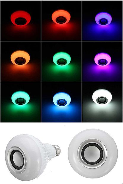 keyfi sepet akilli led lamba bluetooth hoparlor ve uzaktan kumandali ampul fiyati yorumlari trendyol