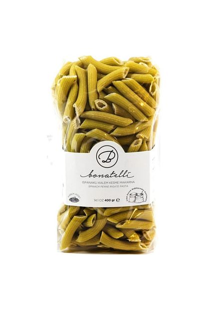 Bonatelli Organik Ispanakli Kalem Kesme Makarna 400 Gr Trendyol