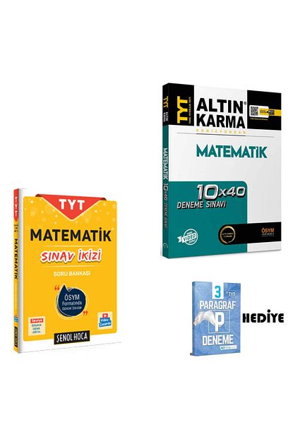 Tonguc Yayinlari Tonguc Tyt Matematik Sinav Ikizi Altin Karma Tyt Matematik Paragraf Hediye Trendyol