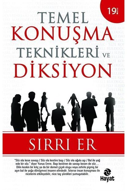 Hayat Yayinlari Temel Konusma Teknikleri Diksiyon Trendyol