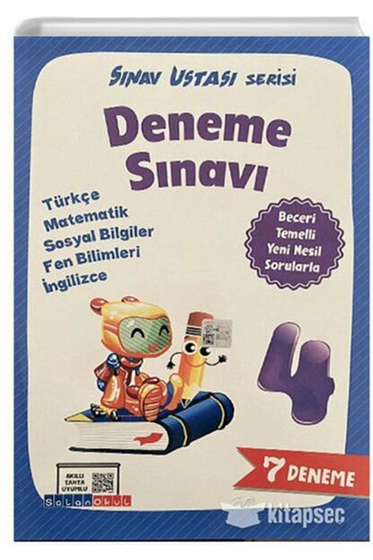 Salan Yayinlari 4 Sinif 7 Deneme Sinavi Trendyol
