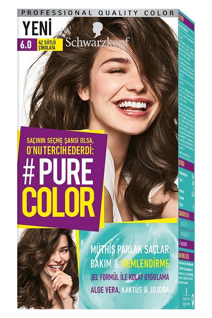 Pure Color 6 0 Az Sutlu Cikolata Sac Boyasi Trendyol