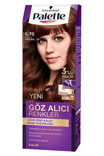 Palette Goz Alici Renkler 6 70 Cilekli Cikolata Sac Boyasi Fiyati Yorumlari Trendyol