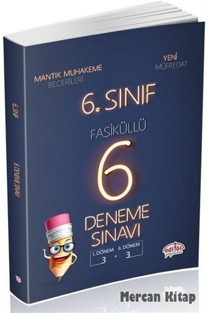 Editor Yayinlari 6 Sinif Fasikullu 6 Deneme Sinavi Trendyol