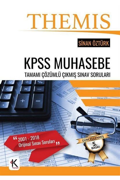 Kuram Kitap Kpss Themis Muhasebe Tamami Cozumlu Cikmis Sinav Sorulari Trendyol