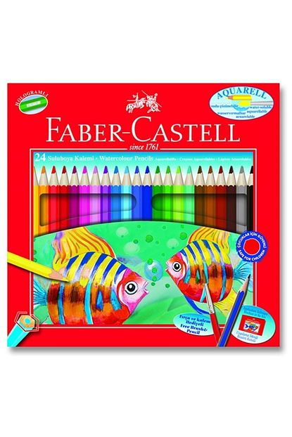 faber castell suluboya kalemi 24 lu