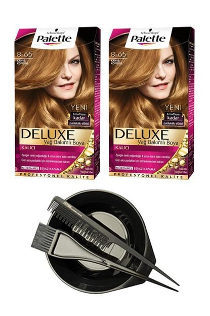 Palette Deluxe Set Sac Boyasi 8 65 Kahve Kopugu X2 Sac Boyama Seti Fiyati Yorumlari Trendyol