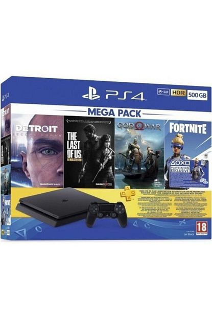 sony playstation 4 500 gb slim megapack oyun konsolu eurasia garantili fiyati yorumlari trendyol