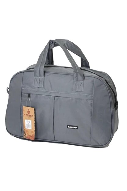 Cakard Kumas Orta Boy Spor Ve Seyahat Cantasi 809 Gri Trendyol