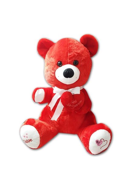 pelus bebek gercekci diyalog cocuklar oyuncak ayi ceket kirmizi