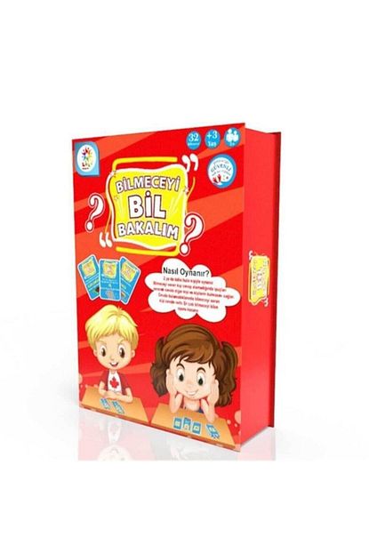 Laco Kids Bilmeceyi Bil Bakalim Egitici Eglenceli Aile Kutu Oyunu Trendyol