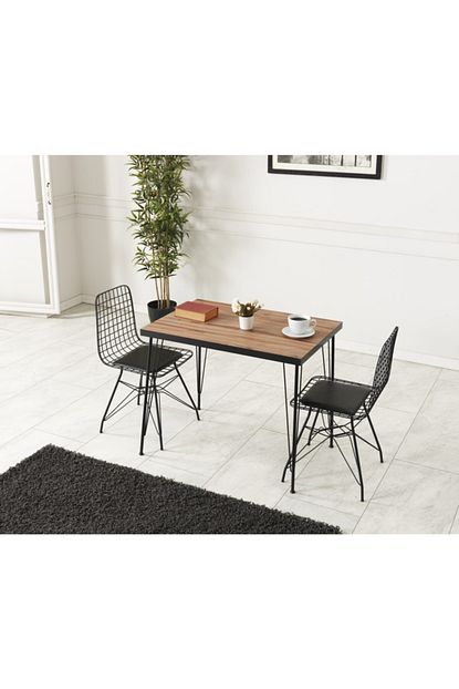 ressa home ebrar 2 kisilik akca masa sandalye takimi 60x90 cm fiyati yorumlari trendyol