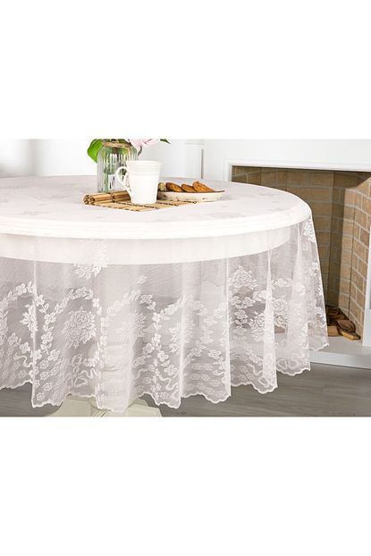 english home rose branch orme masa ortusu 180 cm acik pembe fiyati yorumlari trendyol
