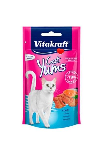 Vitakraft Cat Yums Somon Ve Omega 3 Kedi Odulu 40 Gr Trendyol
