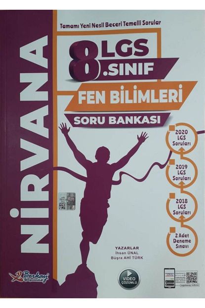Berkay Yayincilik Berkay Yayinlari 8 Sinif Lgs Nirvana Fen Bilimleri Video Cozumlu Soru Bankasi 2021 Lgs Kitaplari Trendyol
