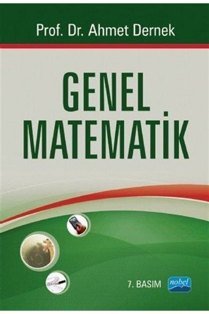 nobel akademik yayincilik genel matematik prof dr ahmet dernek fiyati yorumlari trendyol