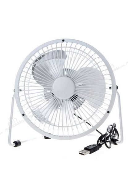 everest masaustu metal beyaz mini fan vantilator usb girisli fiyati yorumlari trendyol