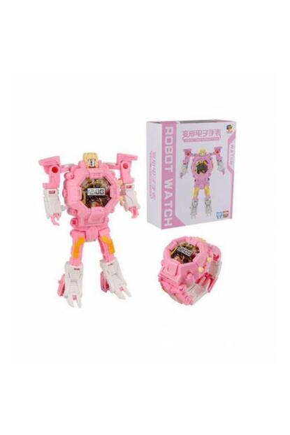 can ali toys mecha robot robota donusen dijital cocuk kol saati fiyati yorumlari trendyol