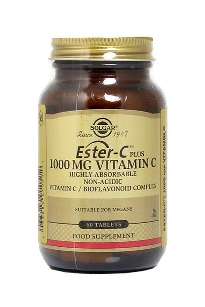 solgar ester c plus 1000 mg 60 tablet
