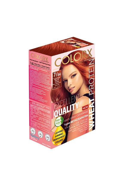 colorx set sac boyasi 7 44 yogun bakir fiyati yorumlari trendyol