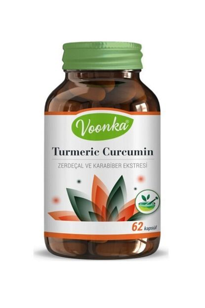 Voonka Turmeric Curcumin Zerdecal Ve Karabiber Ekstresi 62 Kapsul Trendyol