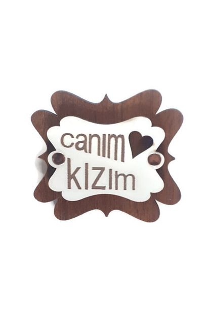 Ferman Hediyelik Canim Kizim Buzdolabi Susu Kahverengi Trendyol