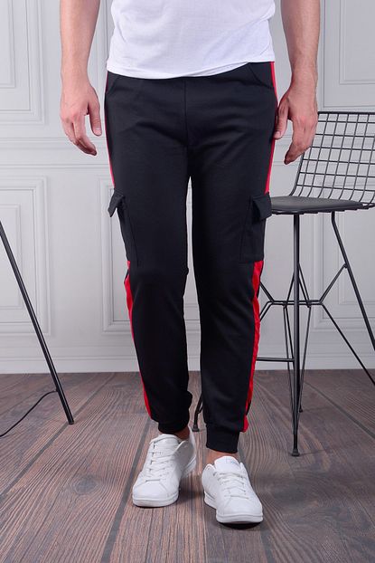 Eyg Collection Erkek Siyah Kargo Cepli Pantolon Trendyol