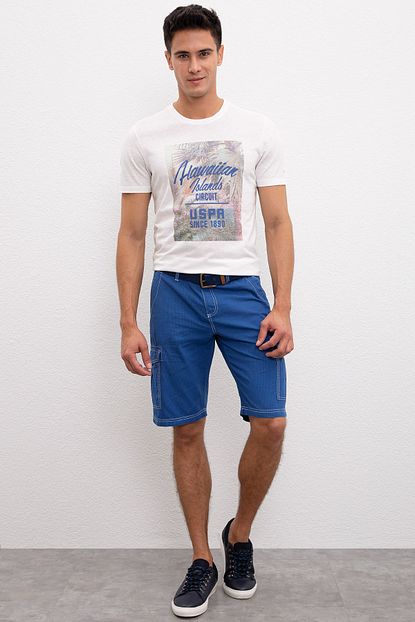 U S Polo Assn Erkek Sort Bermuda G081sz031 000 591632 Trendyol