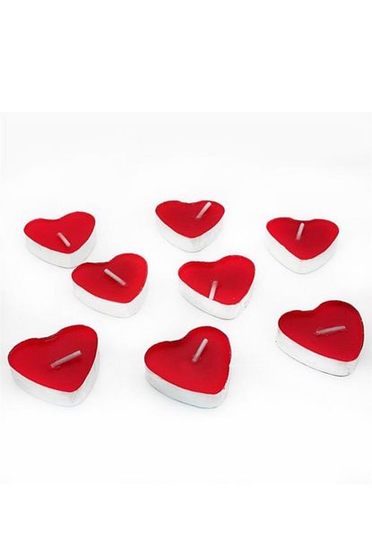 Niyet Tealight Kalp Mum 50 Adet Ithal En Iyi Kalite Trendyol