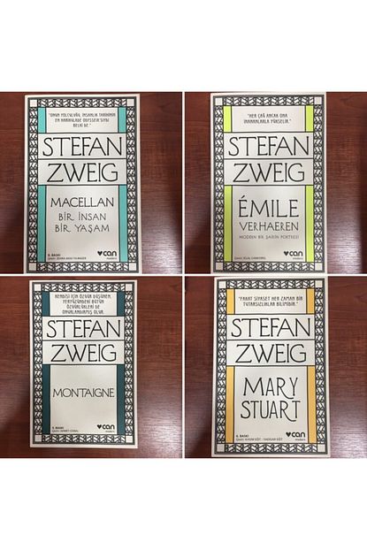 Can Yayinlari Stefan Zweig Biyografi Serisi 4 Kitaplik Set Trendyol