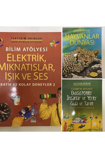 Iletisim Yayinlari Populer Bilim Serisi 3 Lu Kitap Seti Trendyol