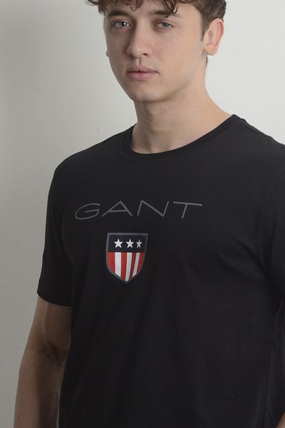 Gant Erkek Siyah T Shirt Trendyol