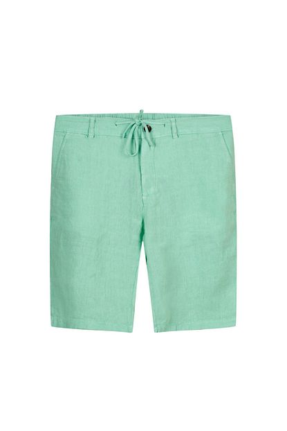 Ruck Maul Ruck Maul Erkek Keten Bermuda Sort Ocean Wave Trendyol