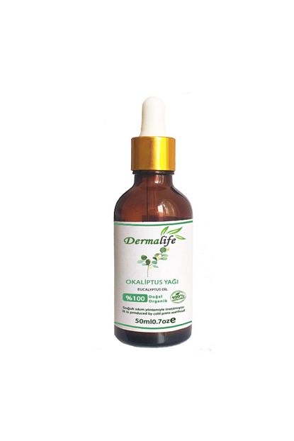 Dermalife Cilt Beyazlatici Aromaterapik Dogal Ve Organik 100 Saf Okaliptus Yagi 50 Ml Trendyol