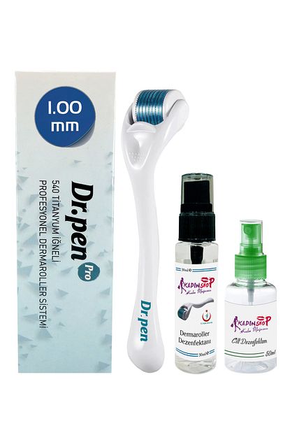Dr Pen Dermaroller Titanyum 540 Igne 1 00mm Sac Yuz Vucut Icin Orijinal Derma Roller 8436001980980 Fiyati Yorumlari Trendyol