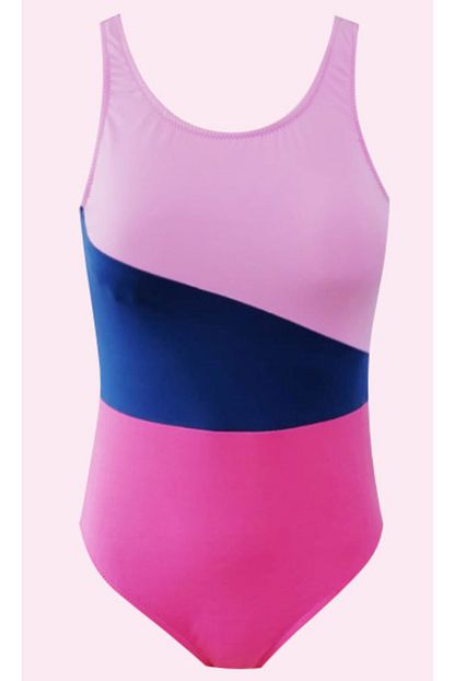 Deep Beach Kiz Cocuk Pembe Mayo Trendyol
