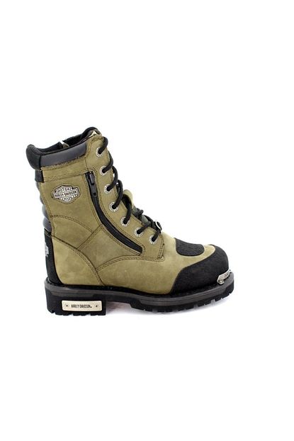Harley Davidson Hakiki Deri Black Kadin Kiz Bot Bootie T0777032103 Trendyol