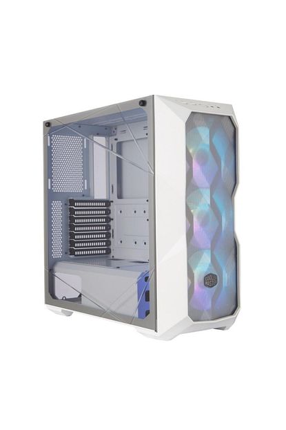 Cooler Master Rc Mcb D500d Wgnn S01 Masterbox Td500 Argb Fanli Kristal Mesh On Panel Beyaz Bilgisayar Kasasi Trendyol