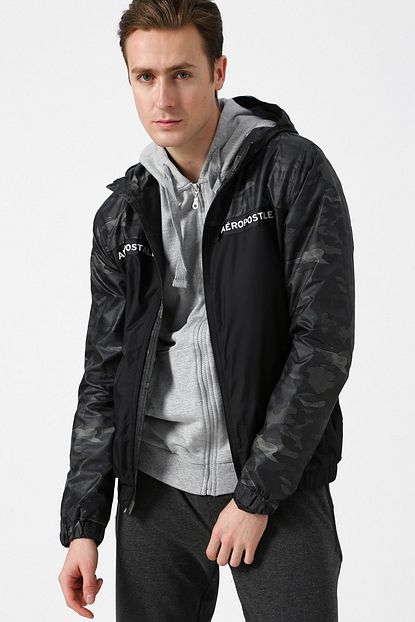 Aeropostale Erkek Siyah Mont Boyner Trendyol