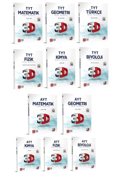 3d Yayinlari Tyt Ayt Sayisal Soru Bankasi Seti Yeni 2021 Trendyol