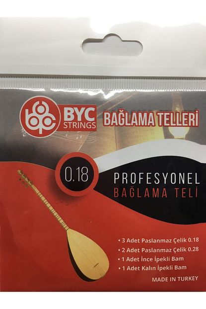 Xbyc Profesyonel Saz Baglama Teli 0 18 Trendyol