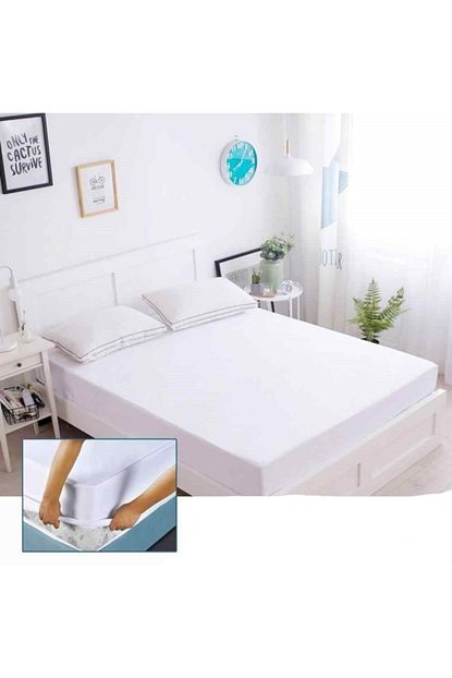 Viona Home Sivi Gecirmez Cift Kisilik Fitted Yatak Alezi 160 X 200cm Trendyol