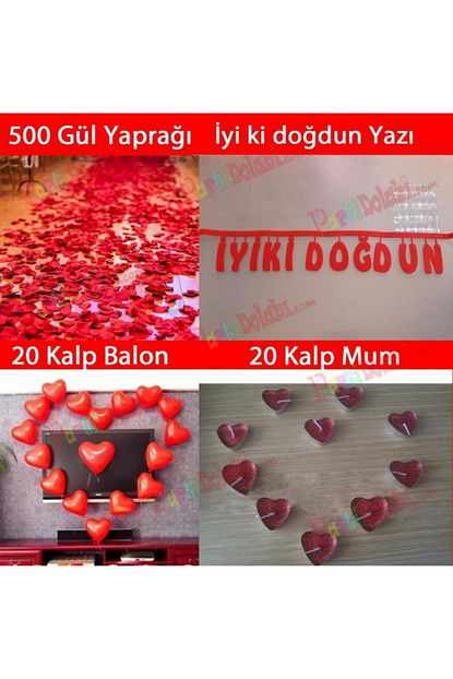 Partini Sec Sevgiliye Dogum Gunu Anlamli Guzel Surpriz Susleme Paketi Trendyol