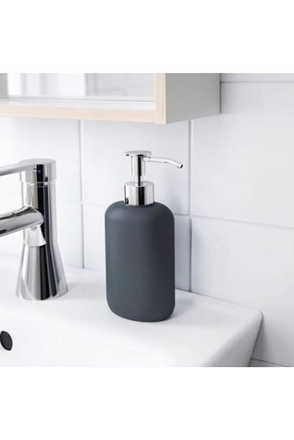 Deneme Zamani Ikea Ekoln Sivi Sabunluk Turkuaz Trendyol