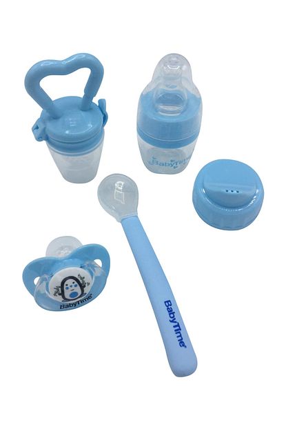 Babytime Bt513 Beslenme Seti Mavi Trendyol