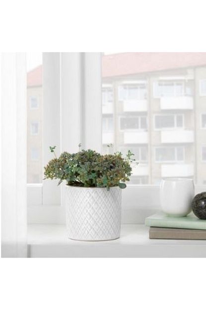 Deneme Zamani Ikea Chiafron Saksi Beyaz Trendyol