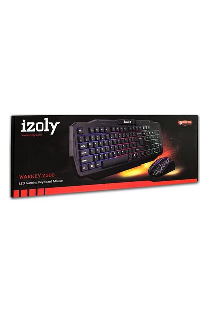 Izoly Warkey Z500 Led Gaming Keyboard Mouse Trendyol